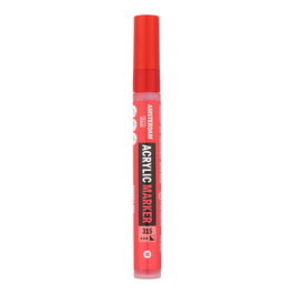 Amsterdam Marcador Acrílico 4 mm Rojo Pyrrole 315